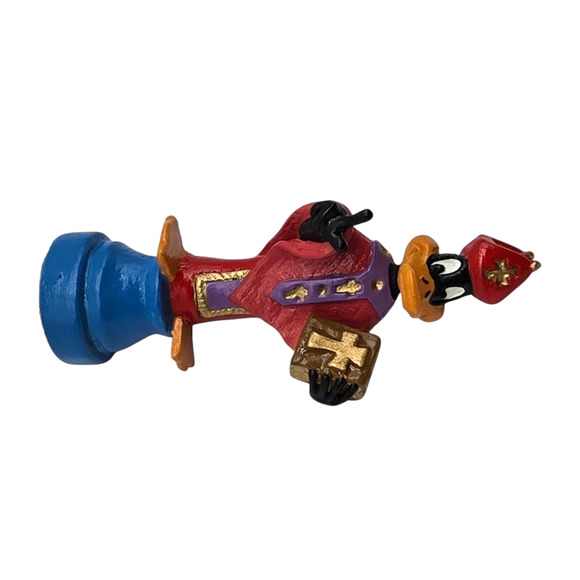 Rare Looney Tunes 1989 Warner Bros Saratoga Mint Daffy Duck Bishop Chess Piece - Picture 6 of 11